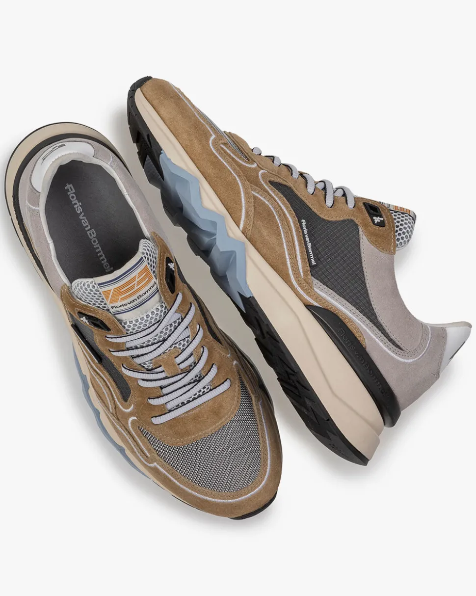 Sneaker>Floris van Bommel De Zager 03.01 Hellbraun