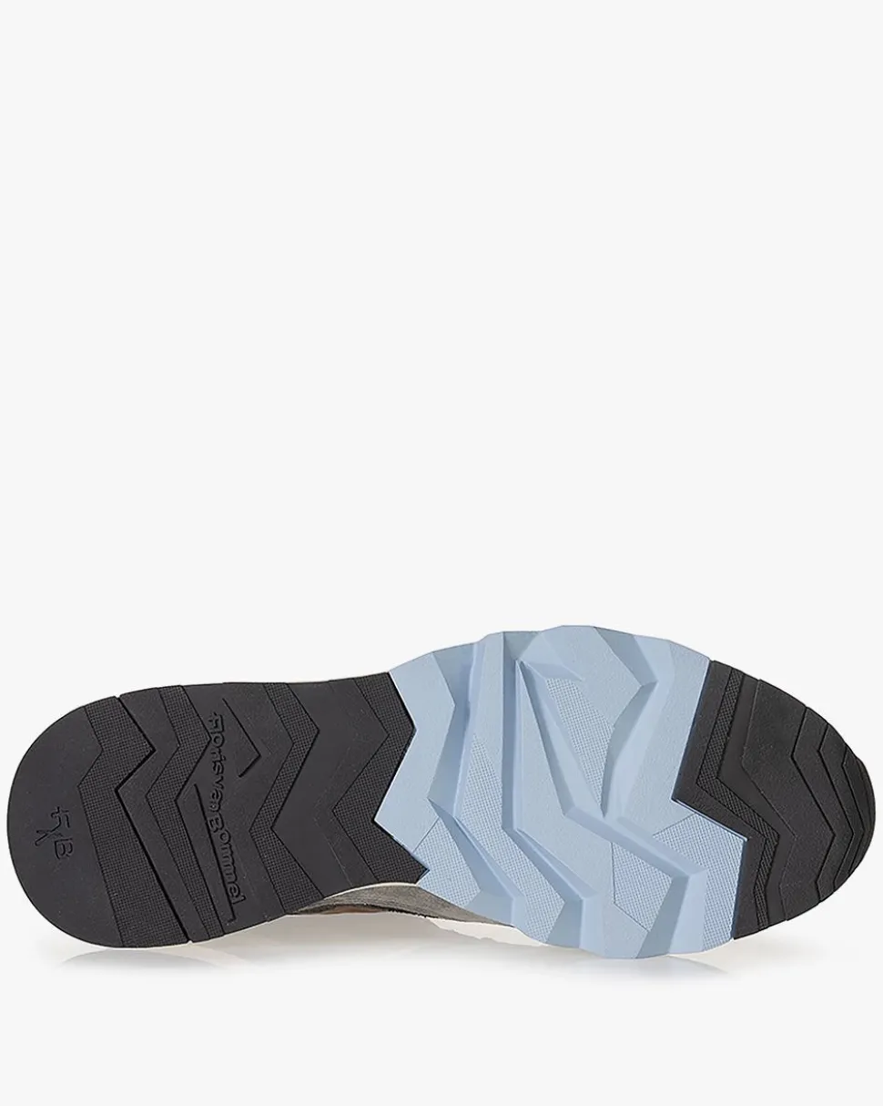 Sneaker>Floris van Bommel De Zager 05.01 Grau kombi