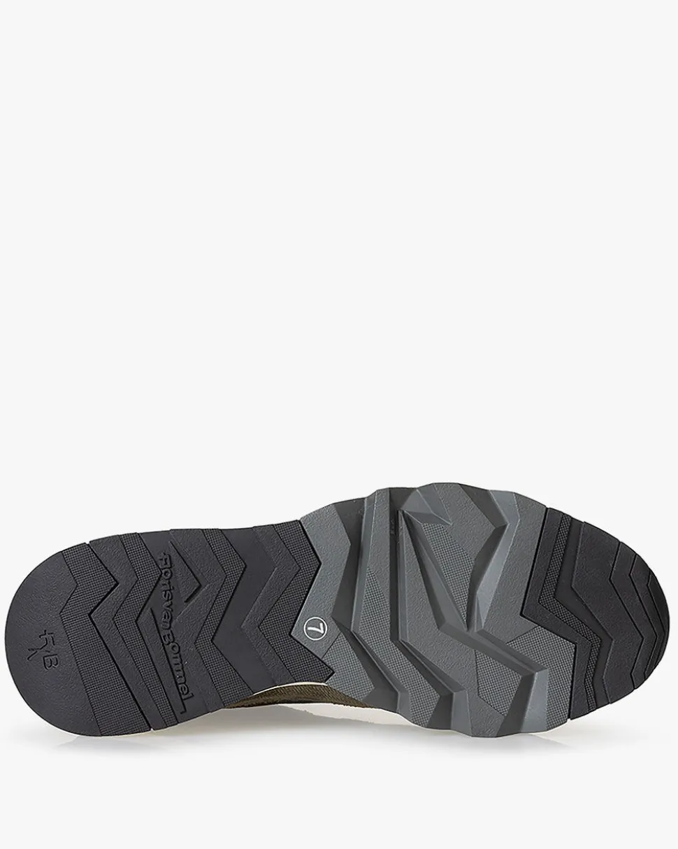 Weekend | Sneaker>Floris van Bommel De Zager 02.34 Dunkelbraun kombi