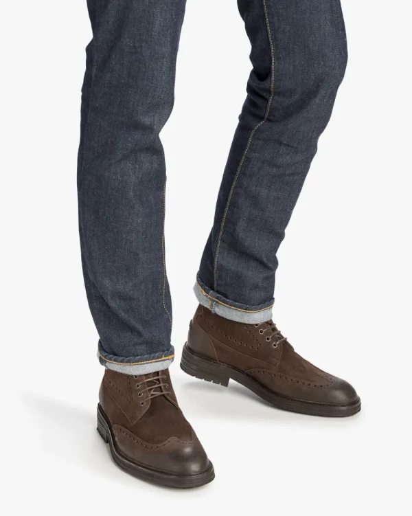 Brogues | Stiefeletten>Floris van Bommel De Zeker 01.01 Braun
