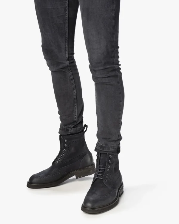 Hochwinter | Brogues>Floris van Bommel De Zeker 01.00 Dunkelblau