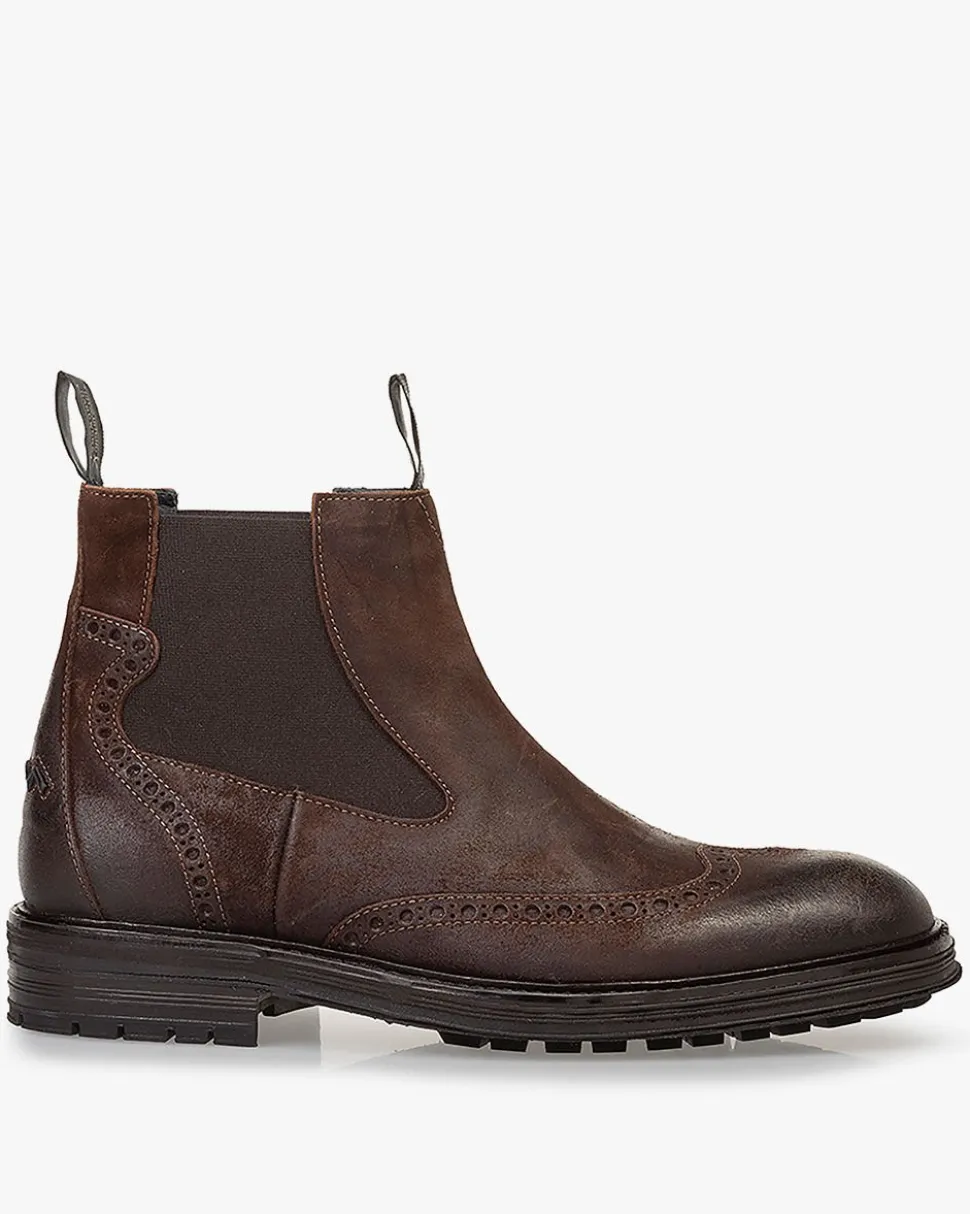 Brogues | Chelsea Boots>Floris van Bommel De Zeker 02.02 Braun