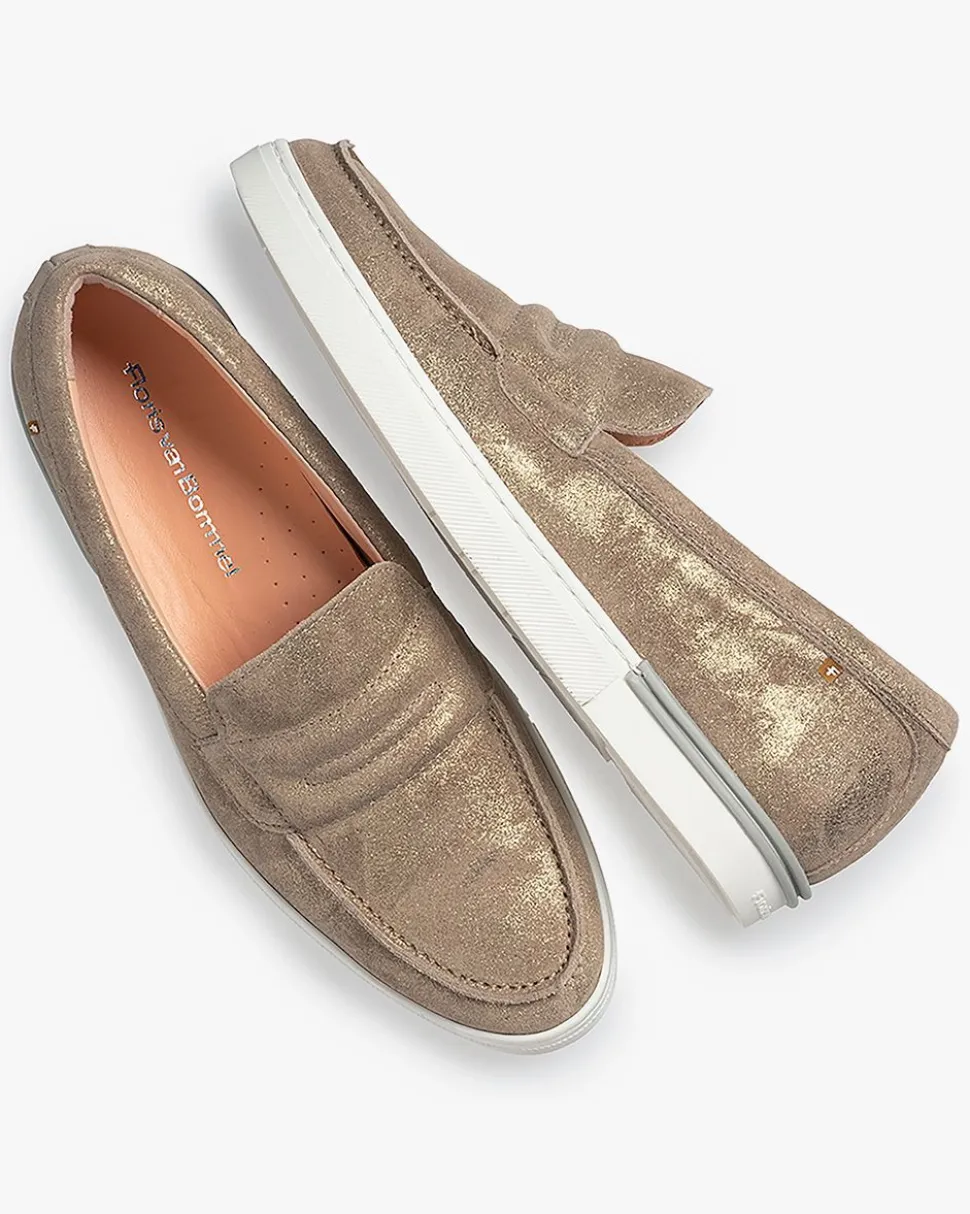 Loafers>Floris van Bommel Dekki 01.02 Gold
