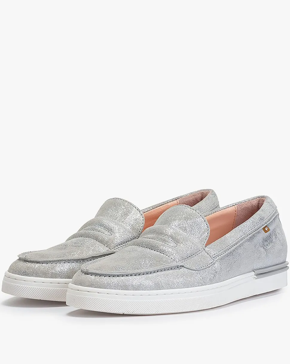 Loafers>Floris van Bommel Dekki 01.03 Silber