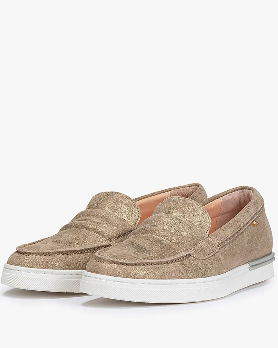 Loafers>Floris van Bommel Dekki 01.02 Gold