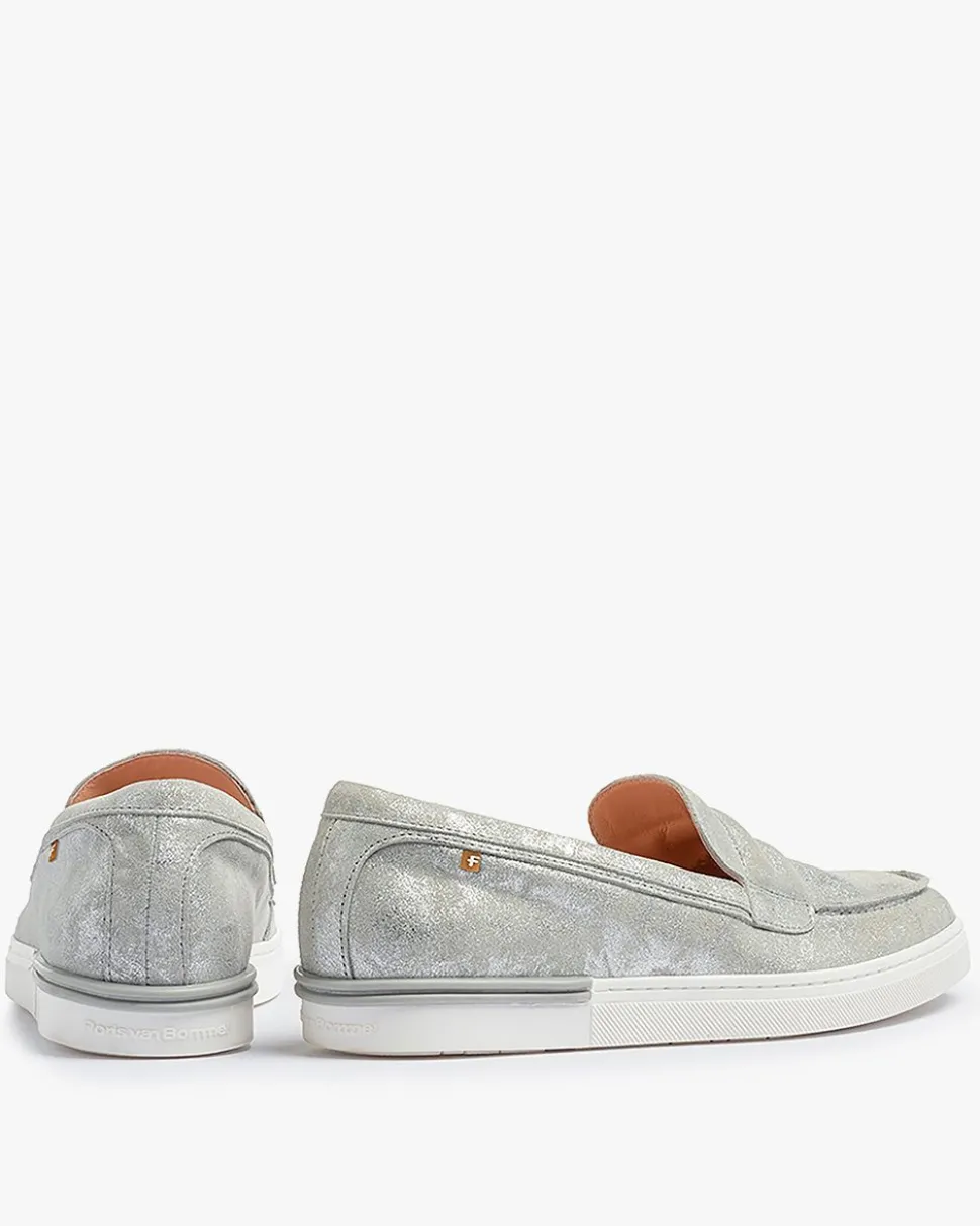 Loafers>Floris van Bommel Dekki 01.03 Silber