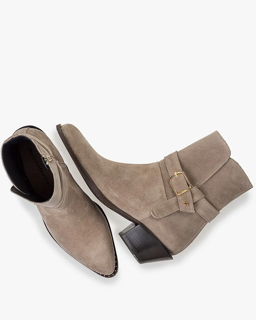Hochwinter | Stiefeletten>Floris van Bommel Enzi 07.03 Hellbraun