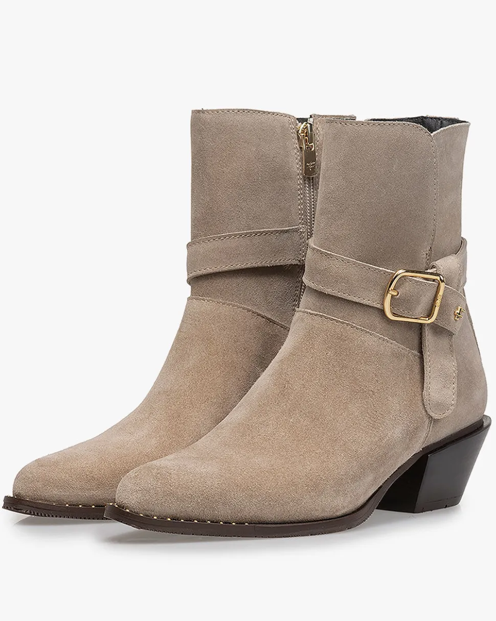 Hochwinter | Stiefeletten>Floris van Bommel Enzi 07.03 Hellbraun