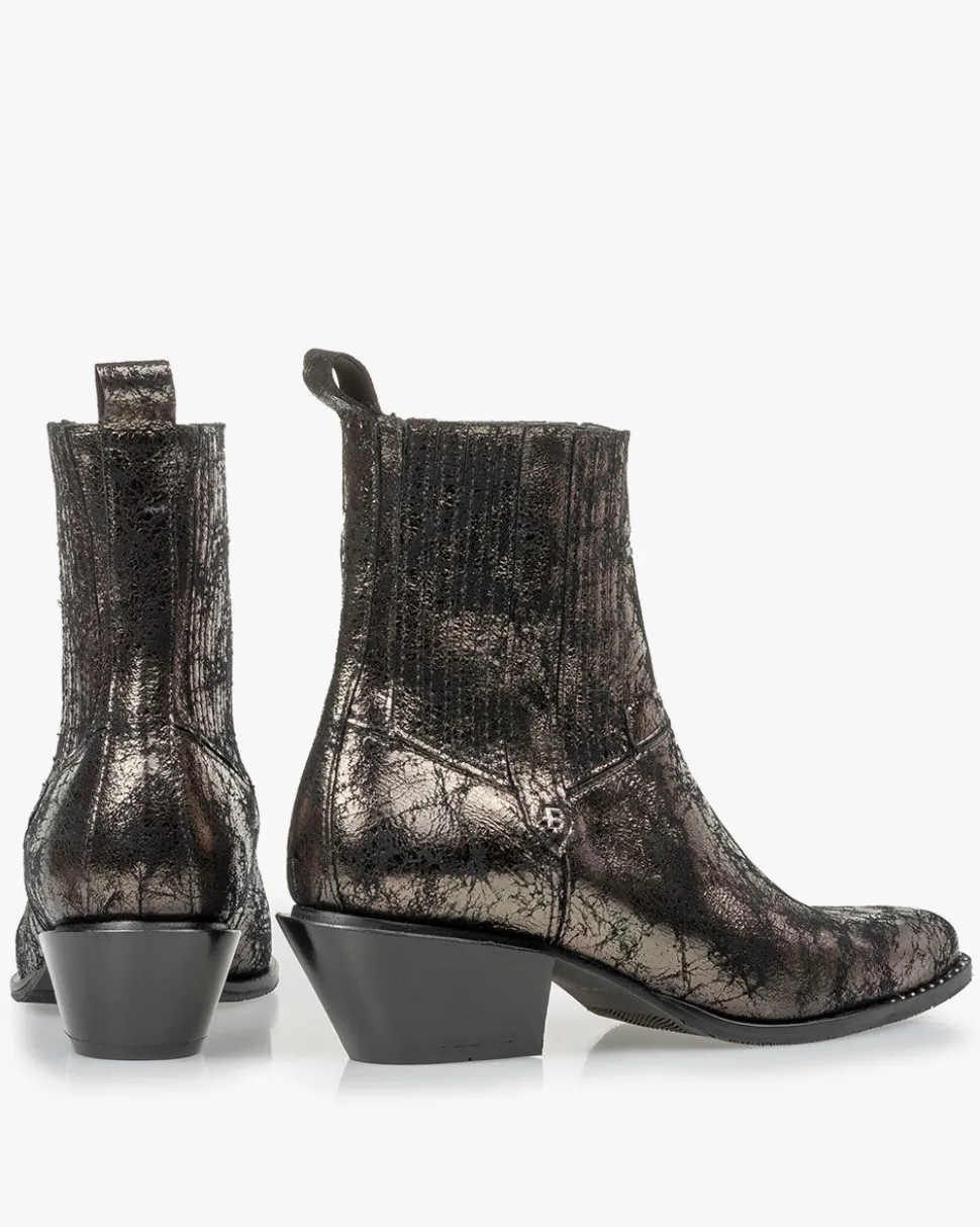 Stiefeletten>Floris van Bommel Enzi 03.15 Dunkelgrau