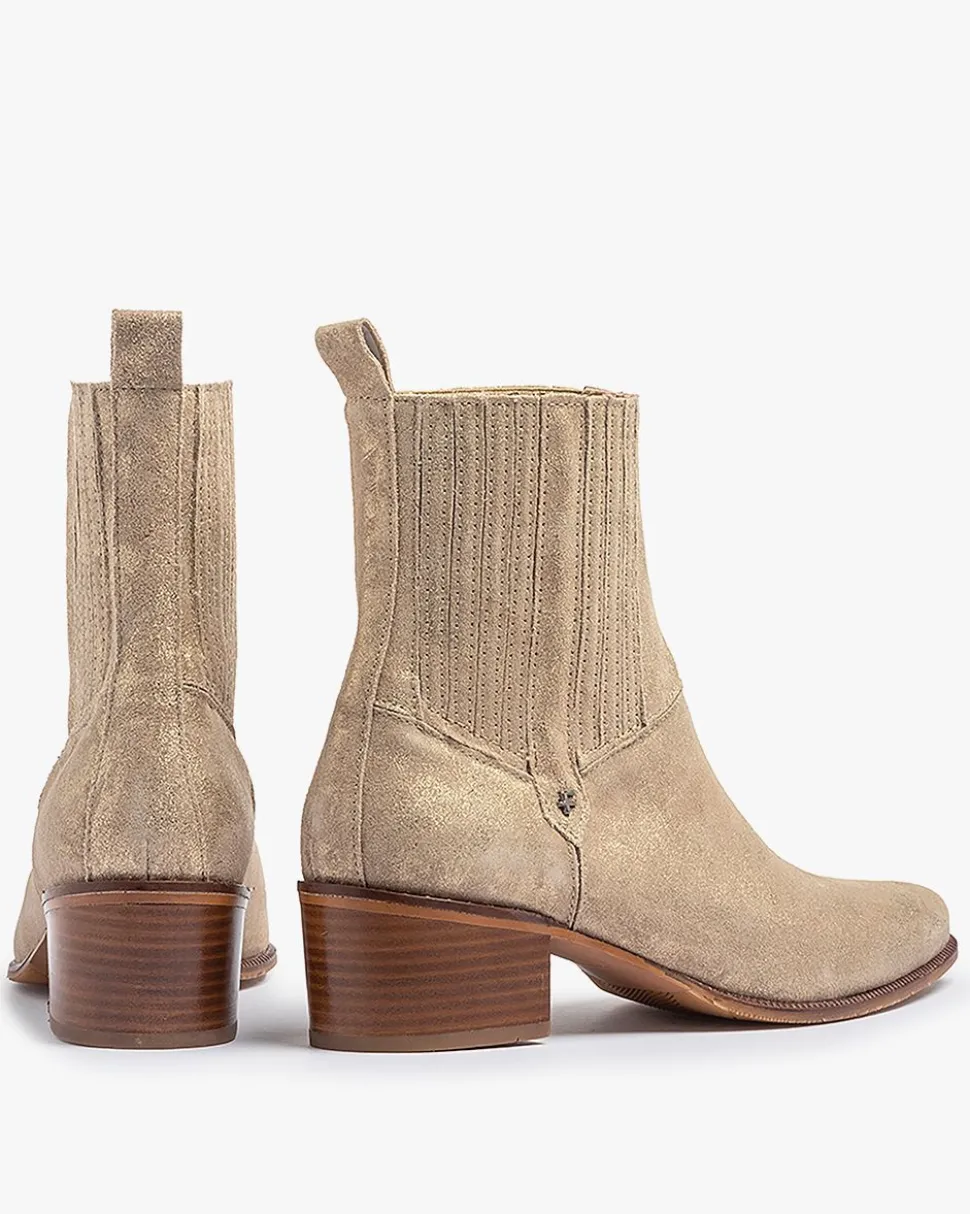 Weekend | Stiefeletten>Floris van Bommel Evi 01.08 Gold