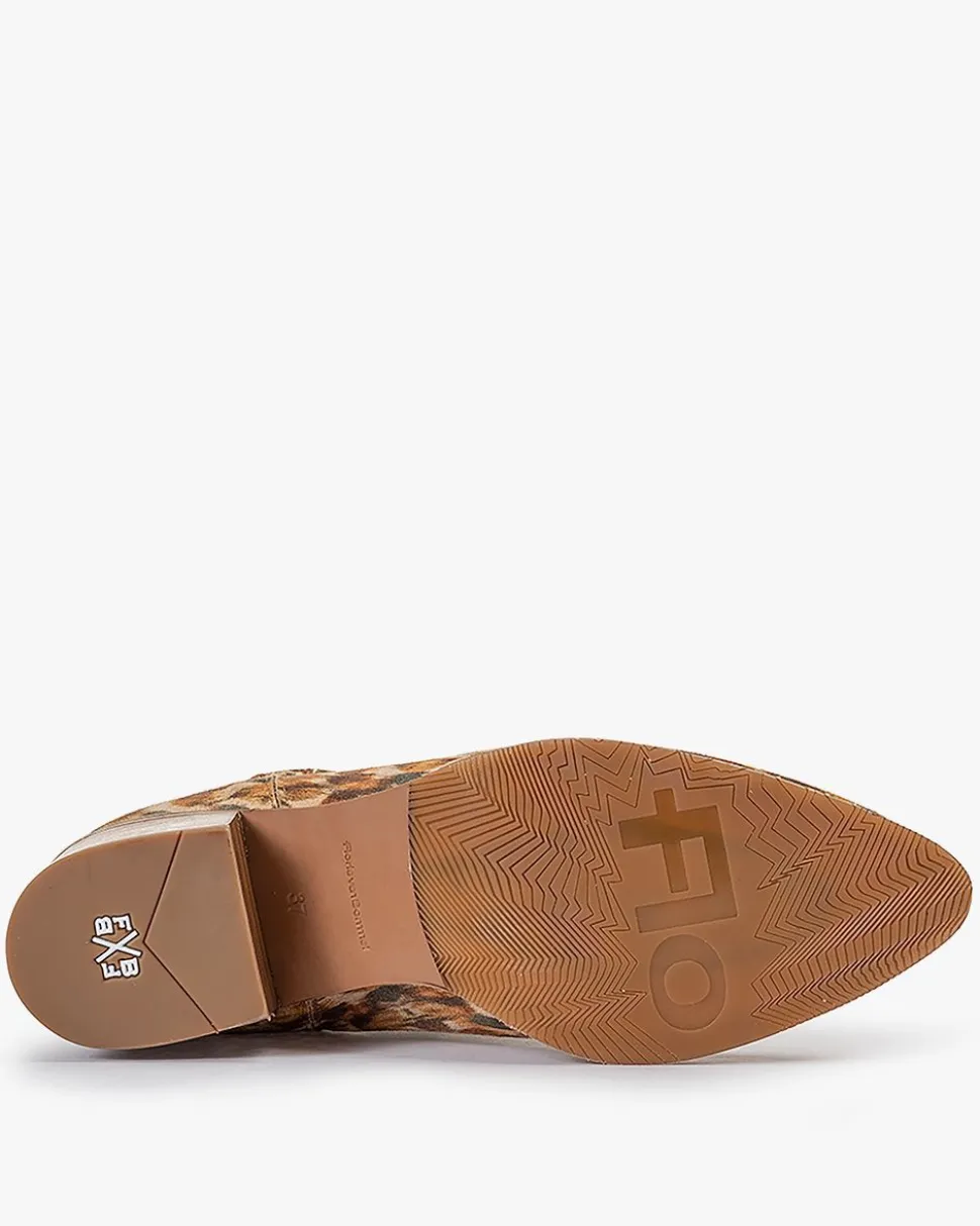 Chelsea Boots | Stiefeletten>Floris van Bommel Evi 01.05 Dunkelbraune Kombi