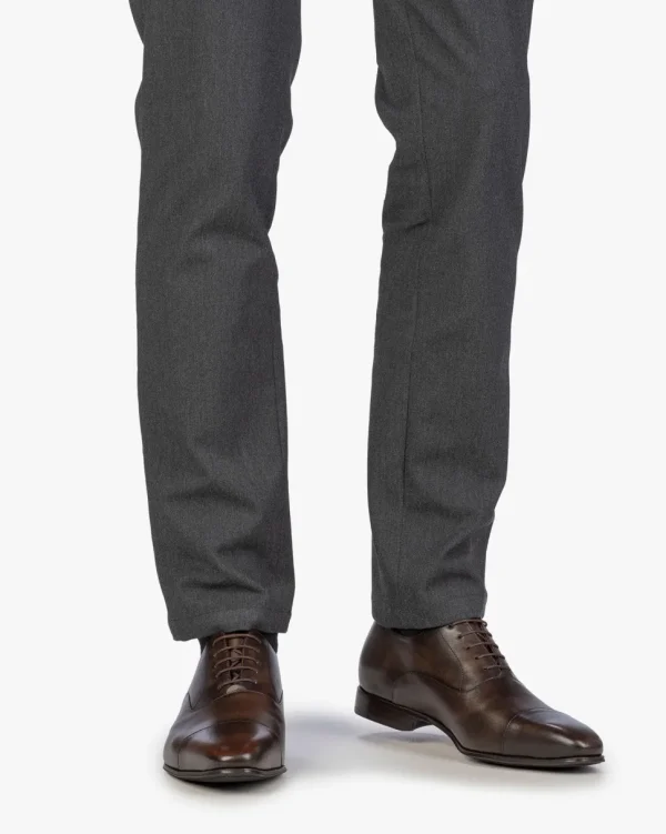 Business Schuhe | Schnürer>Floris van Bommel Gilli 01.01 Dunkelbraun