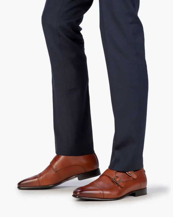 Monks | Business Schuhe>Floris van Bommel Gilli 04.00 Cognac