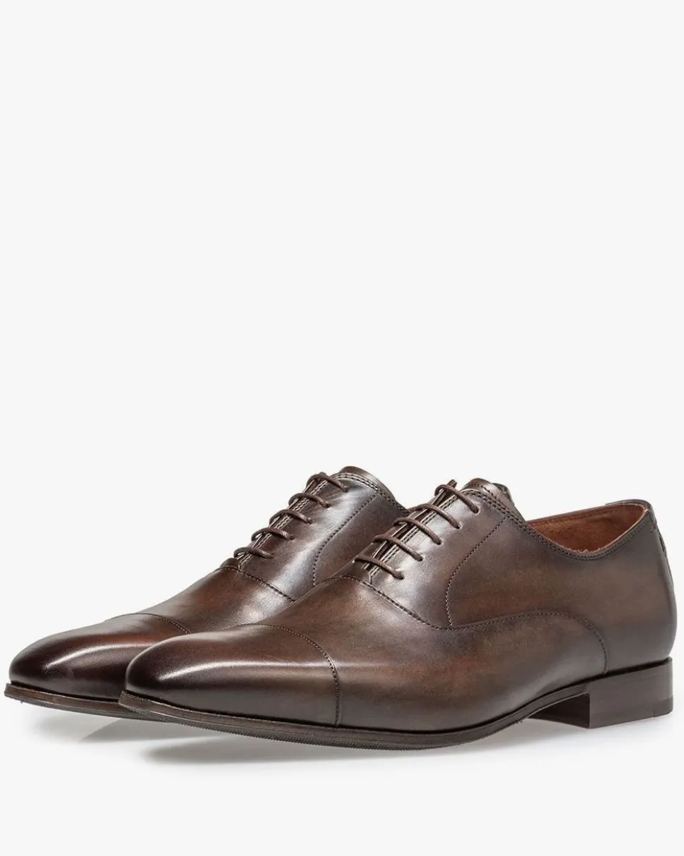Business Schuhe | Schnürer>Floris van Bommel Gilli 01.01 Dunkelbraun