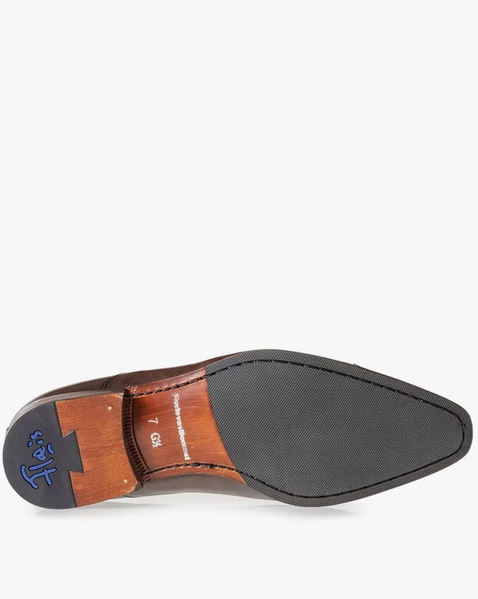 Business Schuhe | Schnürer>Floris van Bommel Gilli 01.01 Dunkelbraun