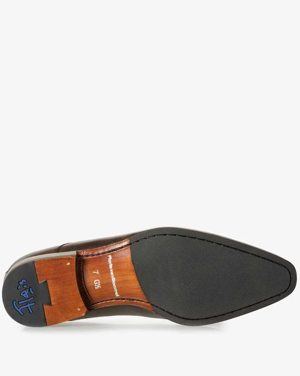 Hochzeit | Business Schuhe>Floris van Bommel Gilli 02.01 Dunkelbraun
