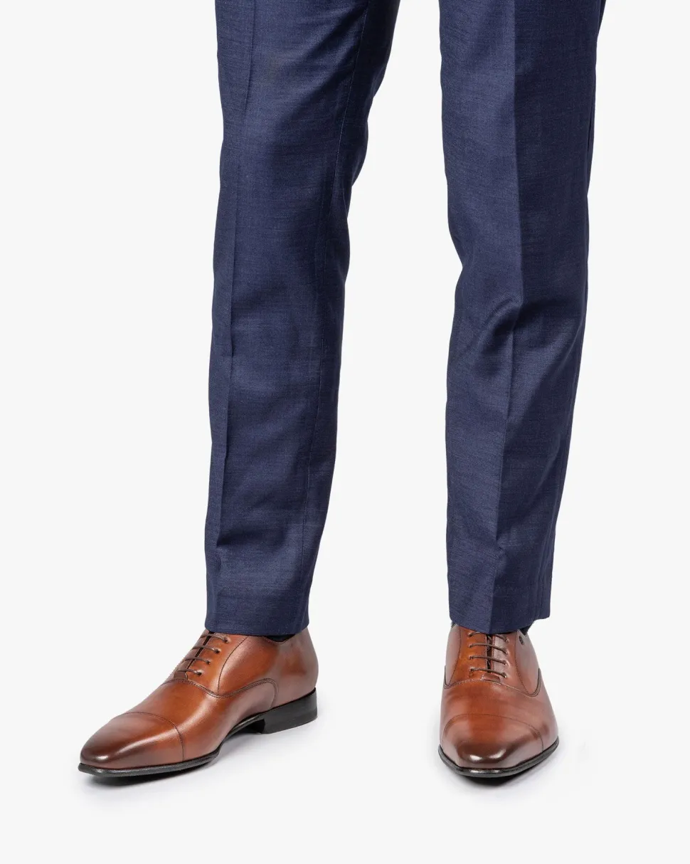 Schick im Büro | Business Schuhe>Floris van Bommel Gira 02.00 Cognac