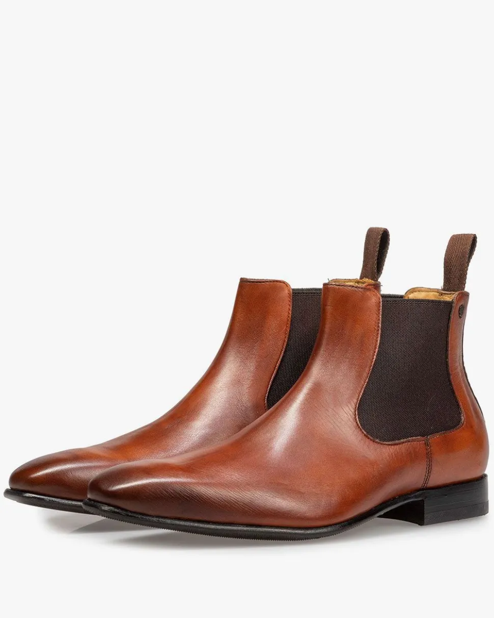 Schick im Büro | Chelsea Boots>Floris van Bommel Gira 05.00 Cognac