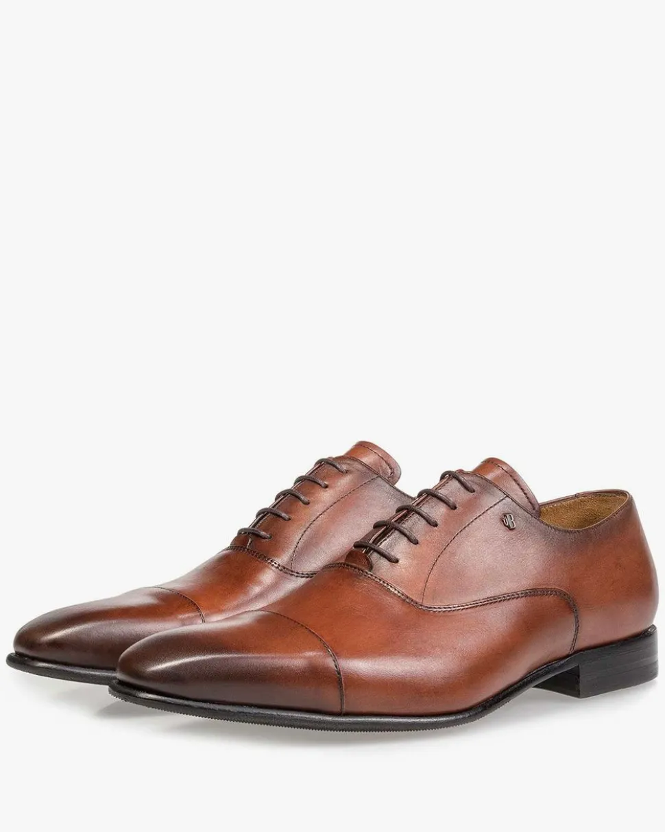Schick im Büro | Business Schuhe>Floris van Bommel Gira 02.00 Cognac