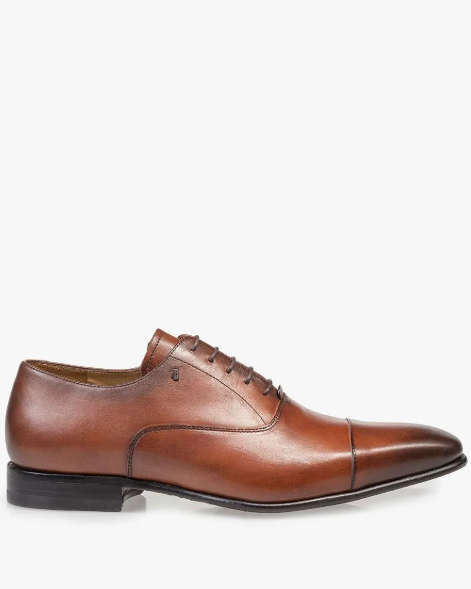 Schick im Büro | Business Schuhe>Floris van Bommel Gira 02.00 Cognac
