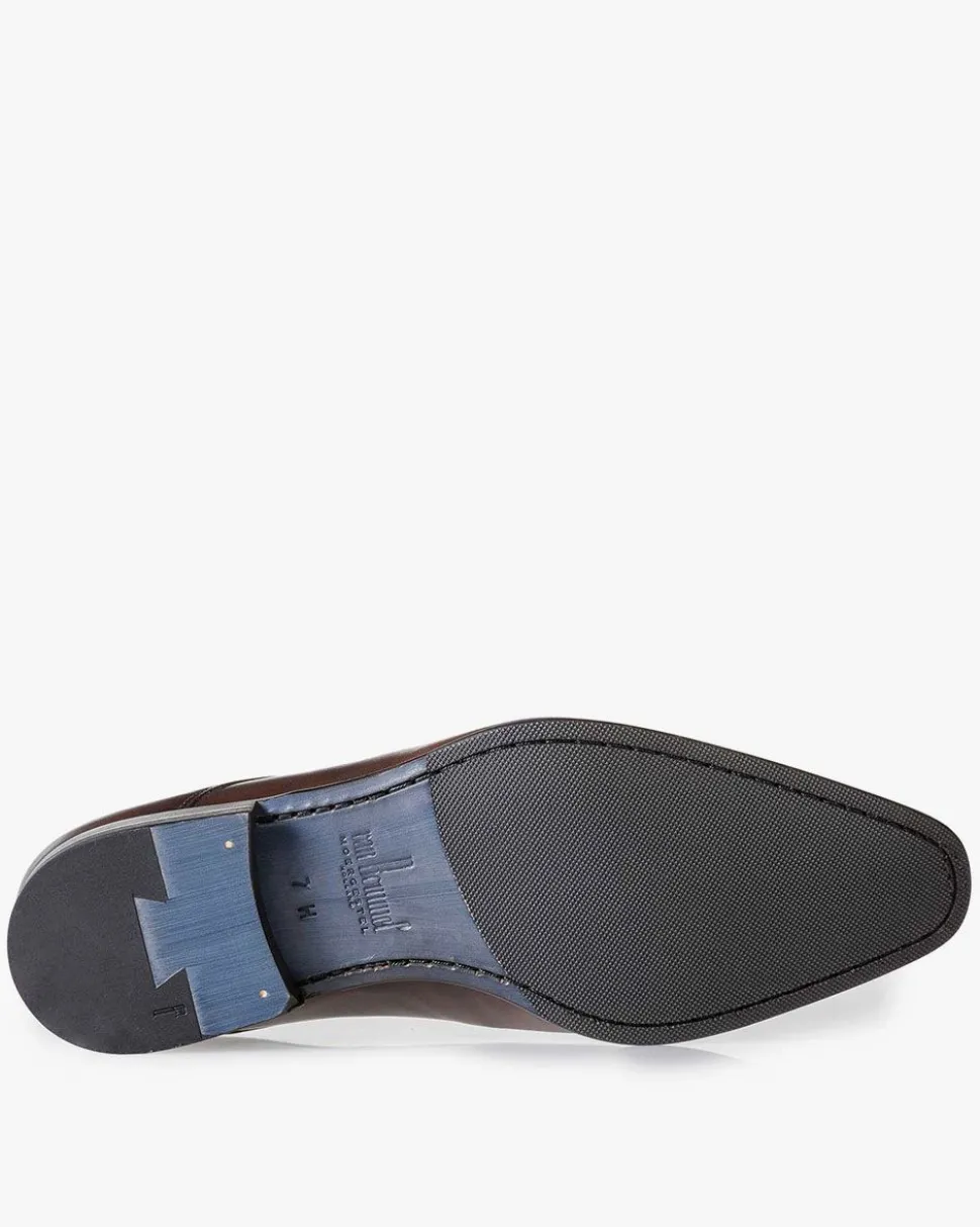 Schick im Büro | Business Schuhe>Floris van Bommel Gira 03.07 Dunkelbraun