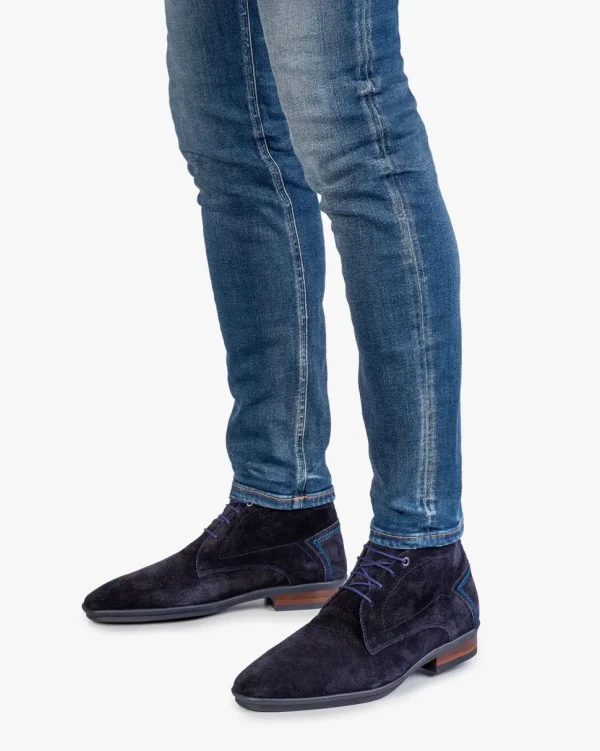Casual im Büro | Business Schuhe>Floris van Bommel Hakki 06.28 Blau