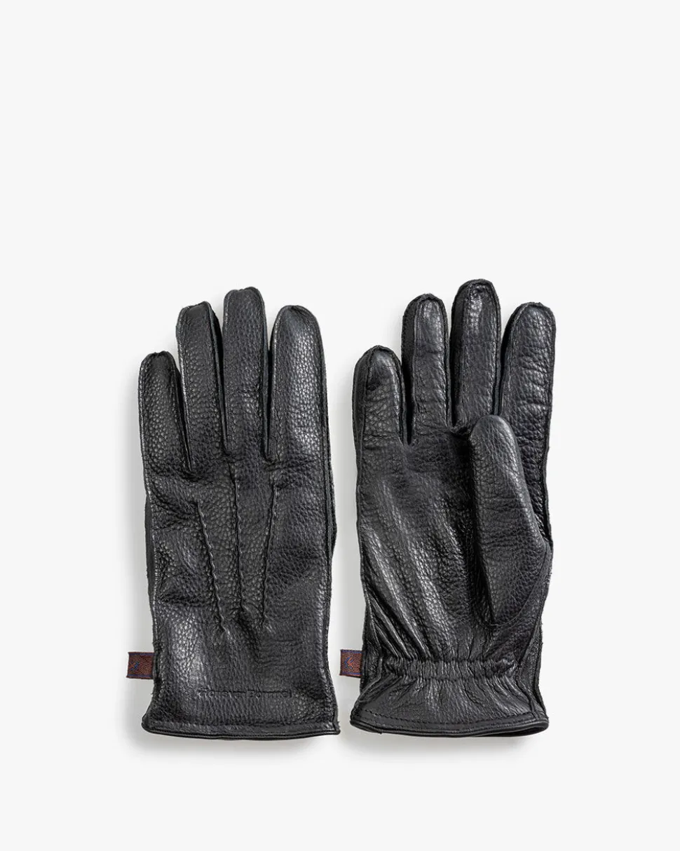 Handschuhe>Floris van Bommel Handschuhe Leder Schwarz