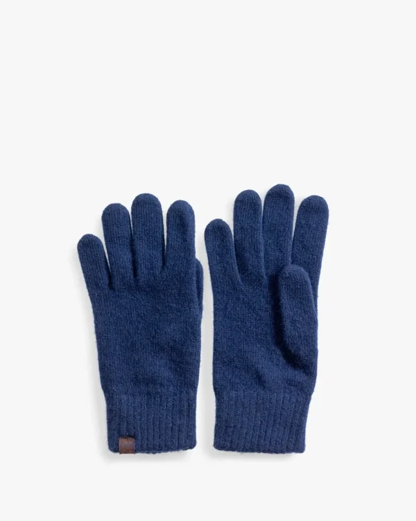 Handschuhe>Floris van Bommel Handschuhe Wolle Blau