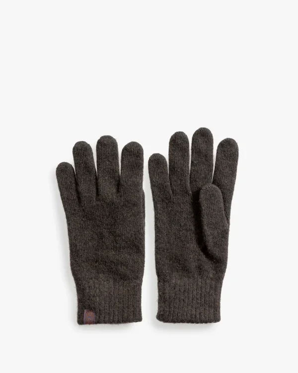 Handschuhe>Floris van Bommel Handschuhe Wolle Braun