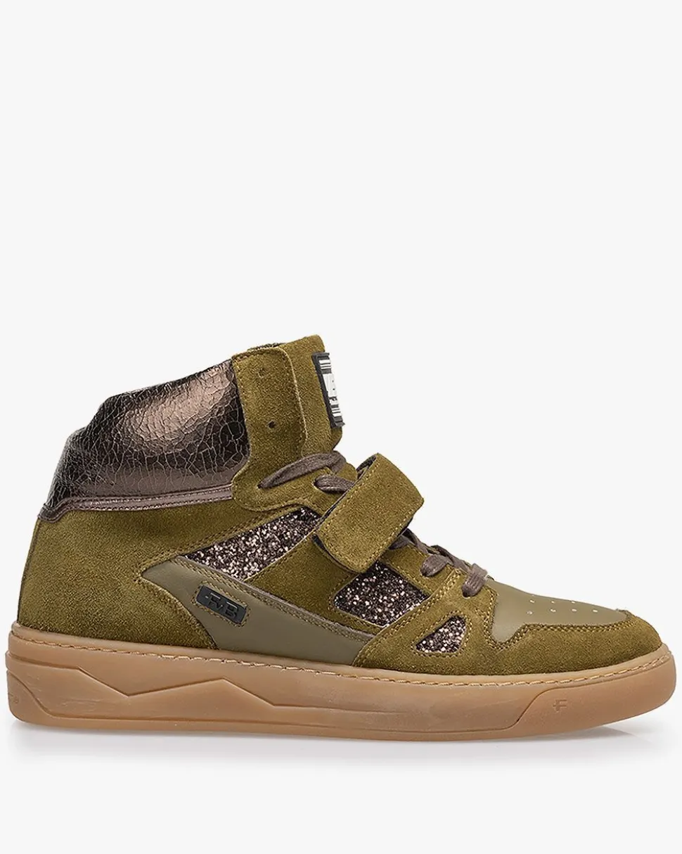 Hochwinter | Sneaker>Floris van Bommel Iggi Wedge 02.02 Dunkelgrün