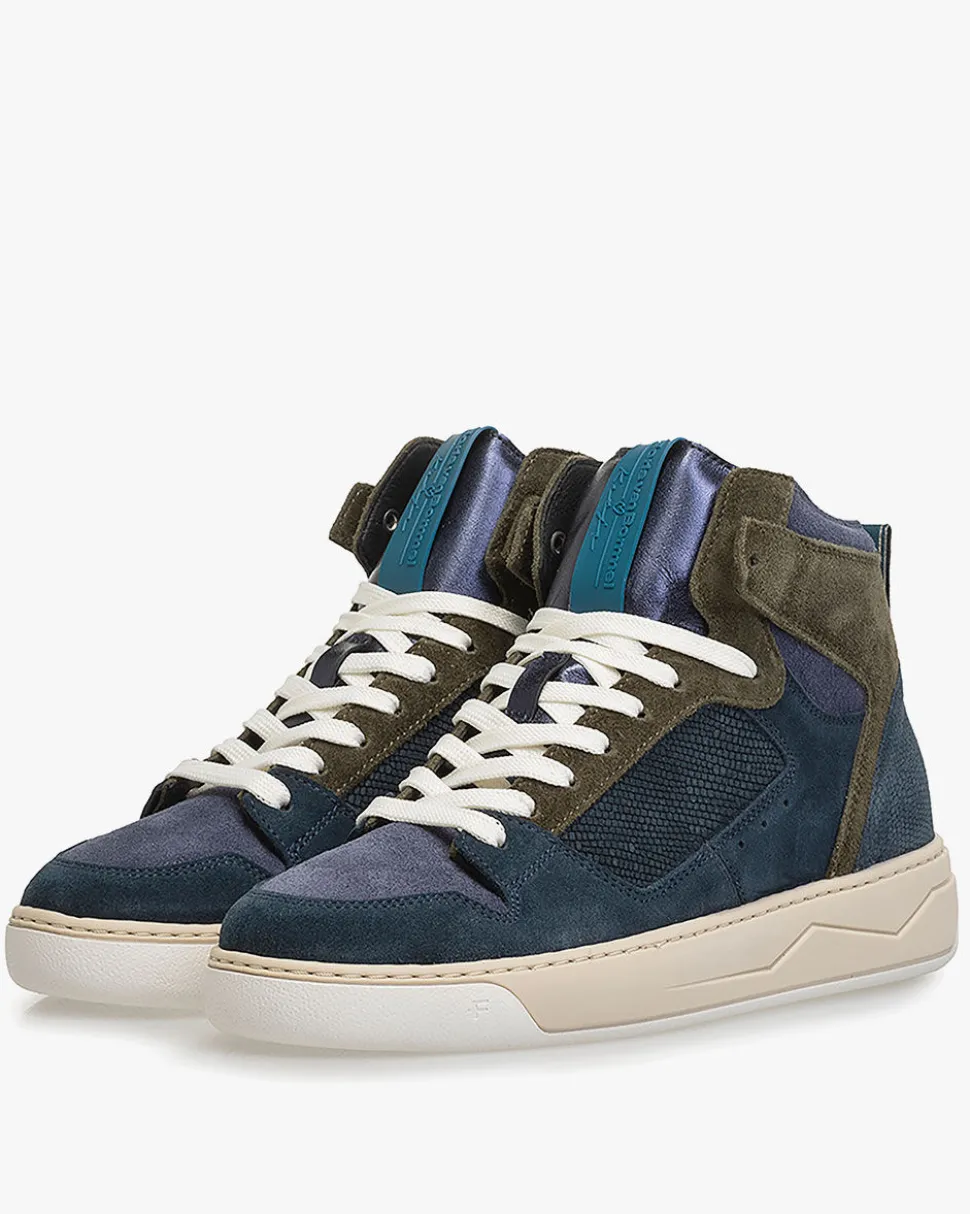Hochwinter | Sneaker>Floris van Bommel Iggi Wedge 01.16 Dunkelblau