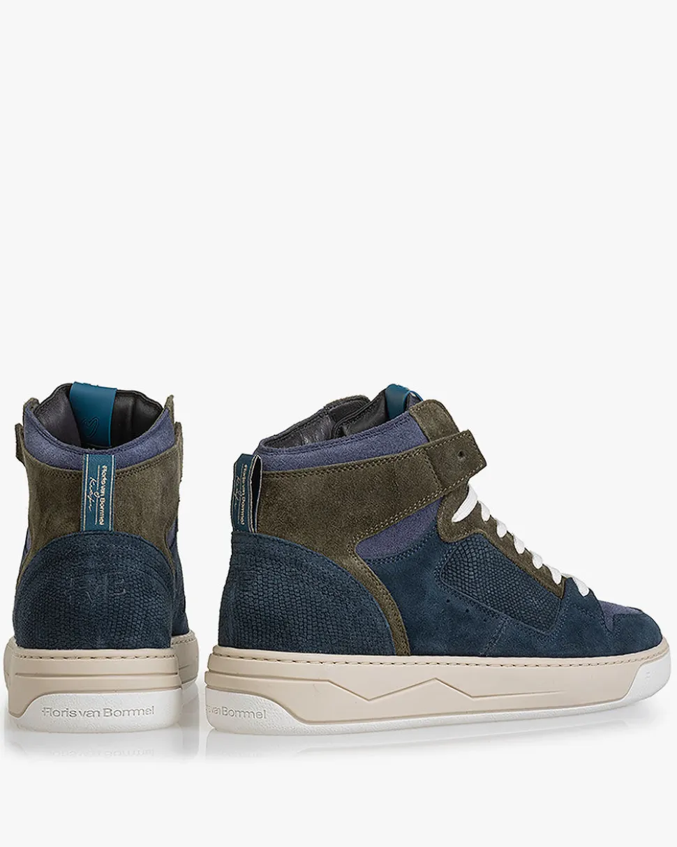 Hochwinter | Sneaker>Floris van Bommel Iggi Wedge 01.16 Dunkelblau