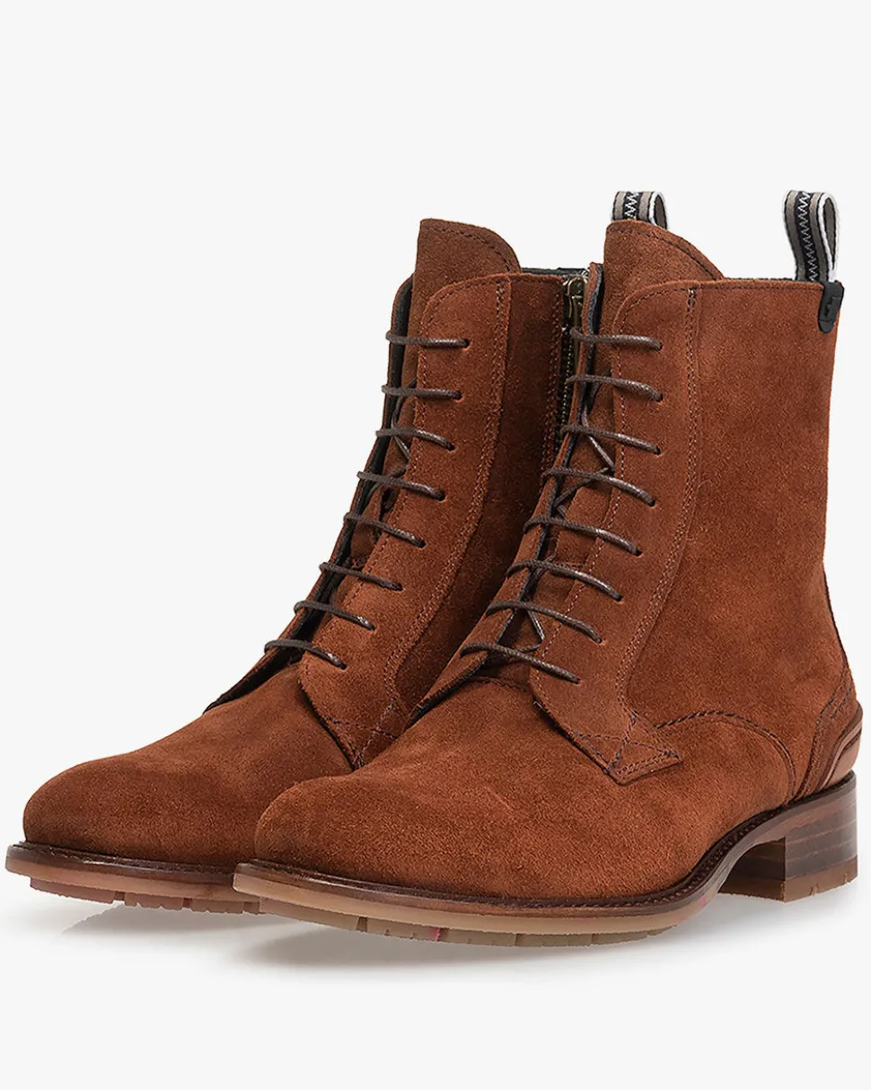 Hochwinter | Stiefeletten>Floris van Bommel Irisi 01.22 Cognac
