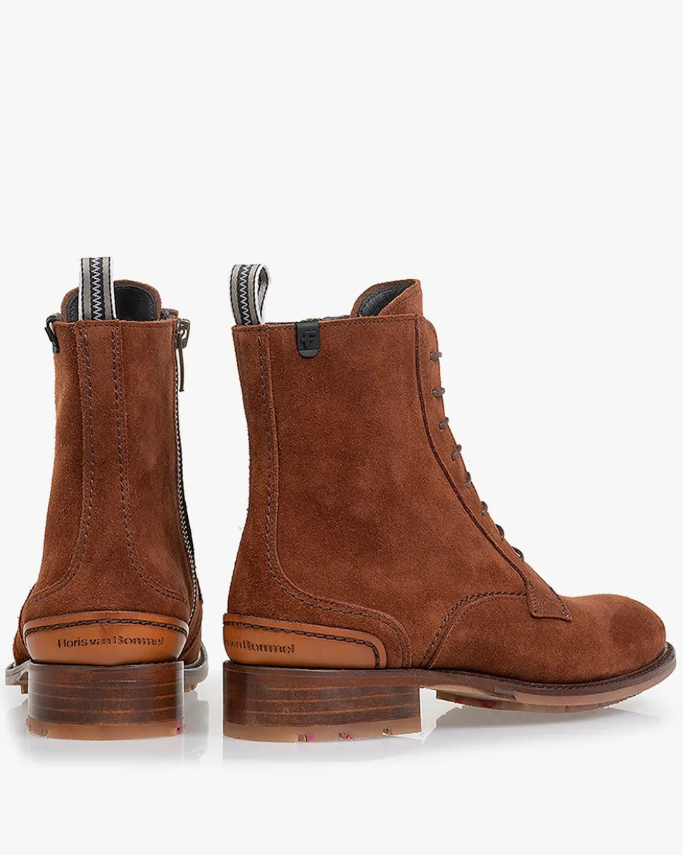 Hochwinter | Stiefeletten>Floris van Bommel Irisi 01.22 Cognac
