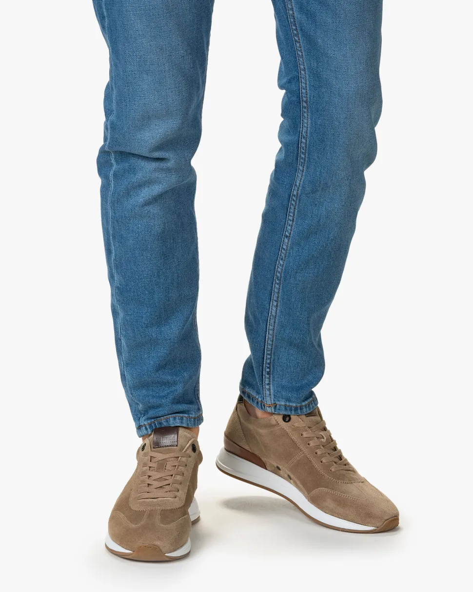 Casual im Büro | Sneaker>Floris van Bommel Libra 03.04 Braun
