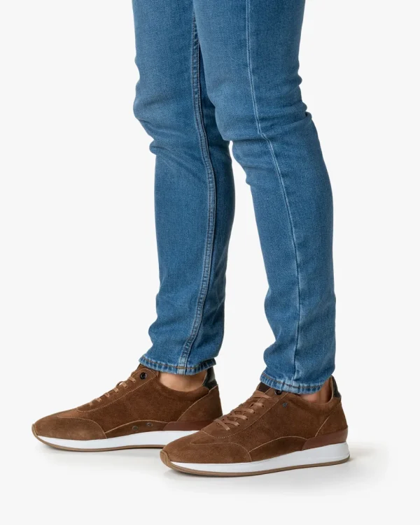 Sneaker>Floris van Bommel Libra 03.06 Cognac