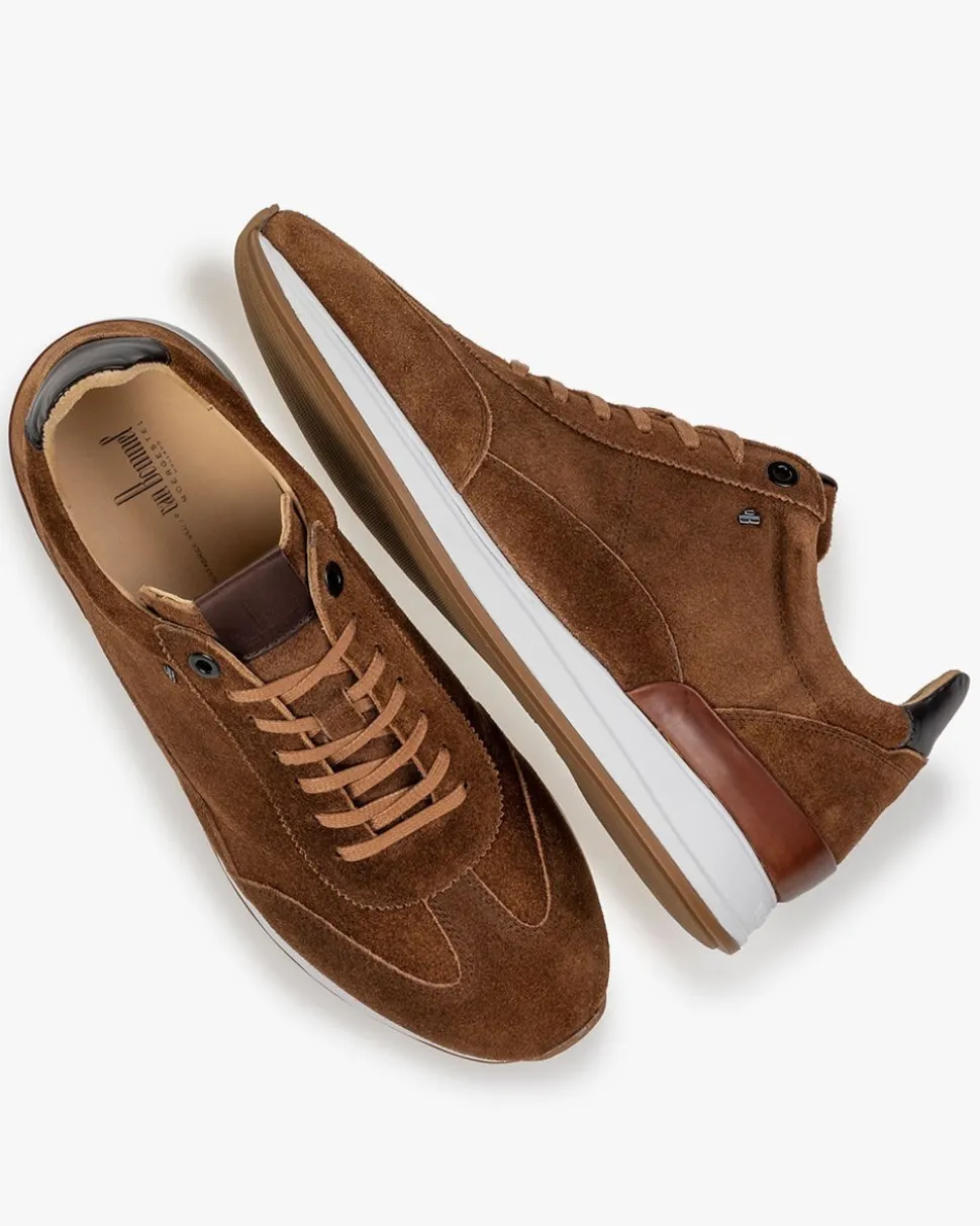 Sneaker>Floris van Bommel Libra 03.06 Cognac
