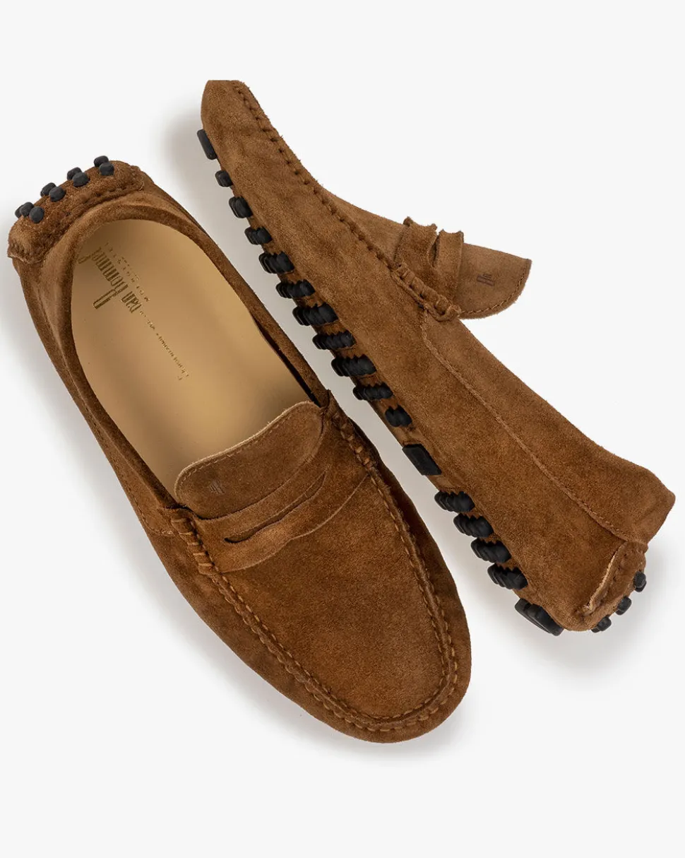 Mokassins>Floris van Bommel Manerba 01.09 Cognac
