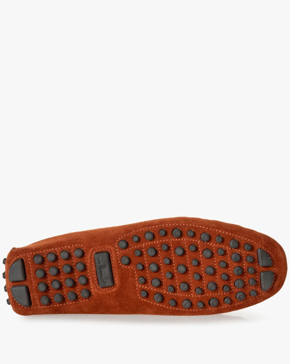Mokassins>Floris van Bommel Manerba 01.12 Orange