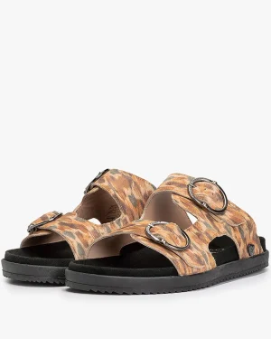 Weekend | Sandalen>Floris van Bommel Marli 01.00 Dunkelbraune Kombi
