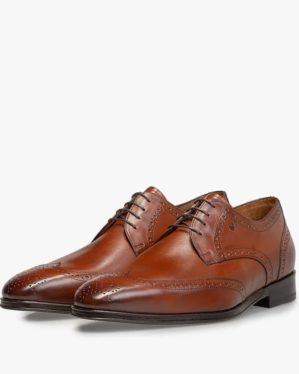 Schick im Büro | Brogues>Floris van Bommel Matra 06.00 Dunkelcognac