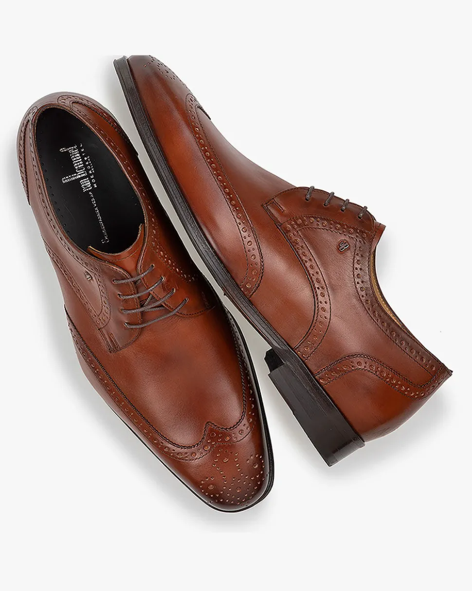 Schick im Büro | Brogues>Floris van Bommel Matra 06.00 Dunkelcognac