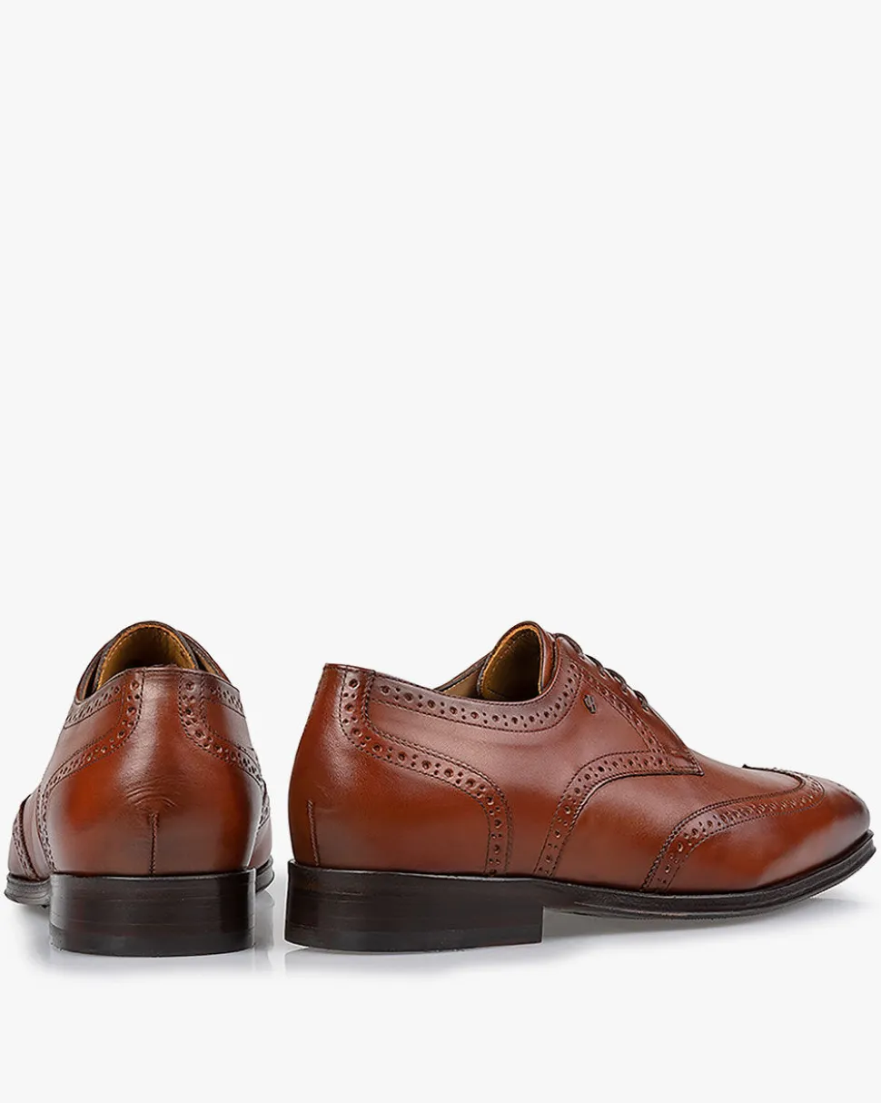 Schick im Büro | Brogues>Floris van Bommel Matra 06.00 Dunkelcognac