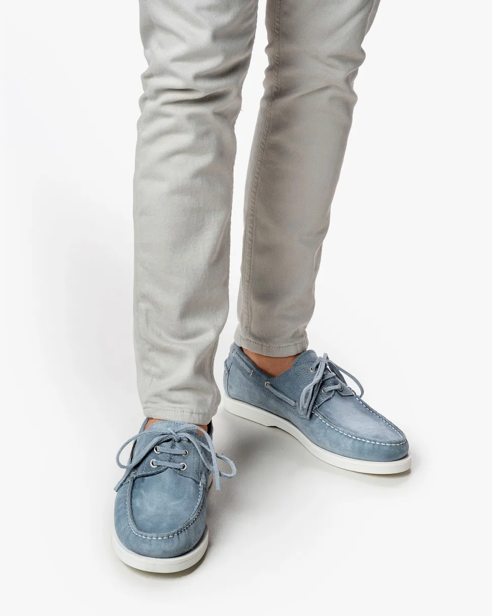 Bootsschuhe | Mokassins>Floris van Bommel Nava 01.00 Hellblau