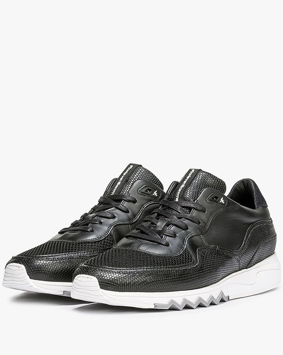 Sneaker>Floris van Bommel Nineti 05.47 Schwarz