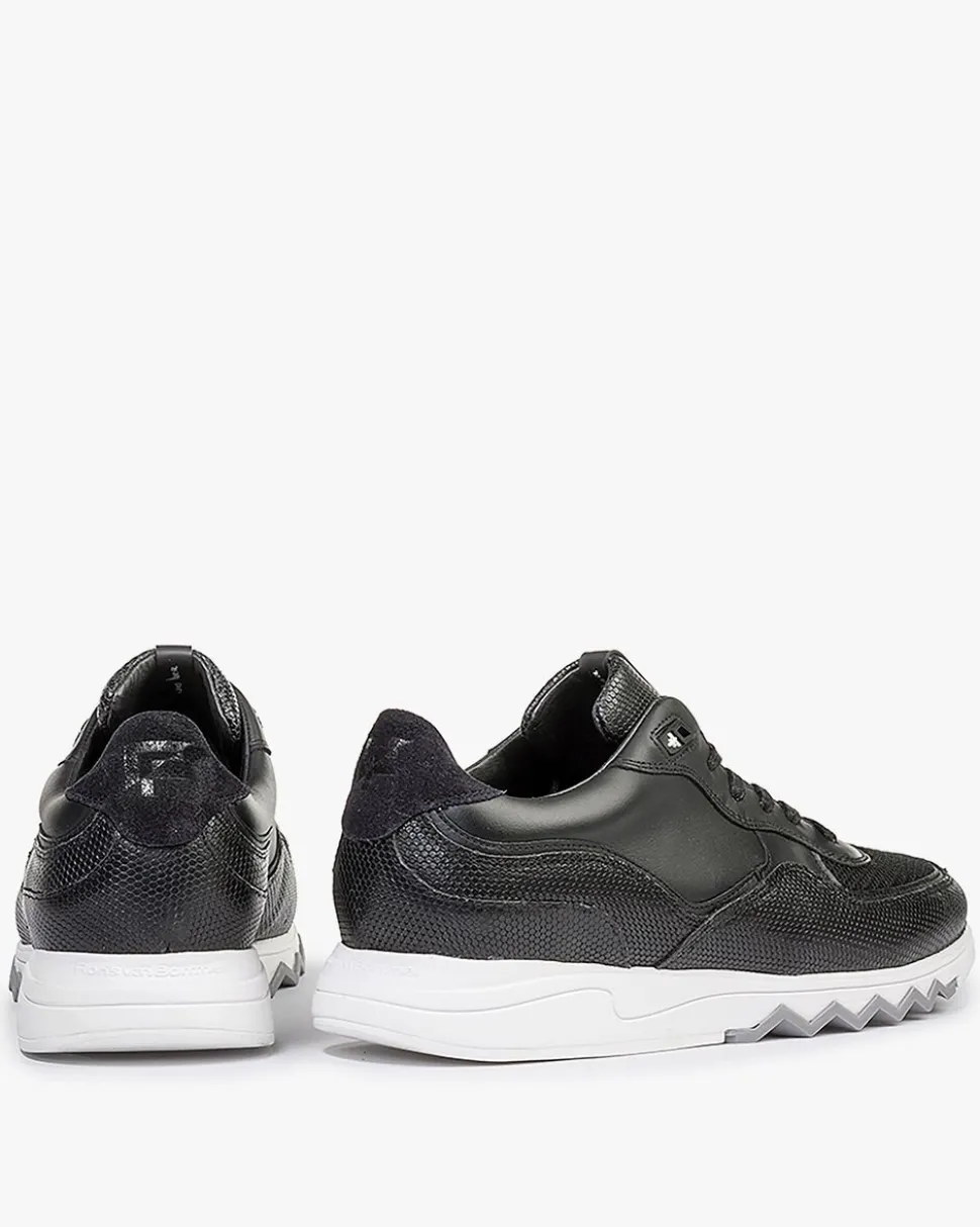 Sneaker>Floris van Bommel Nineti 05.47 Schwarz