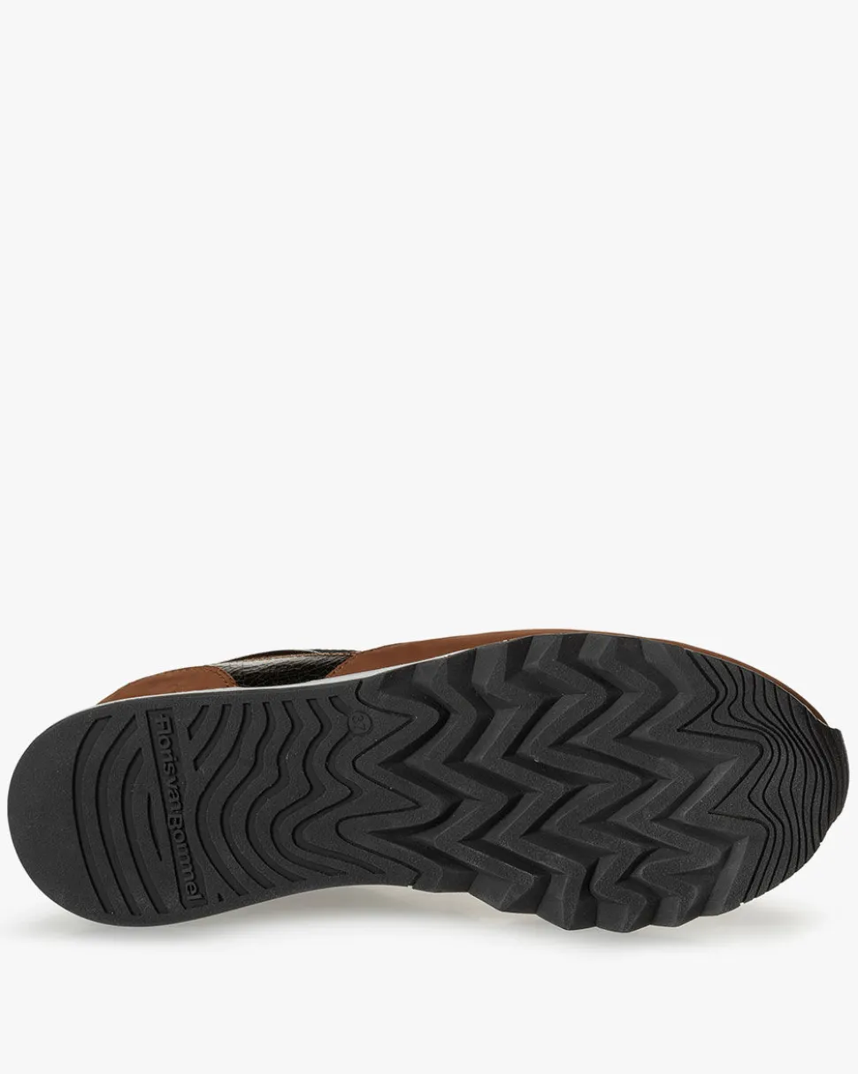Sneaker>Floris van Bommel Nineti 11.01 Cognac