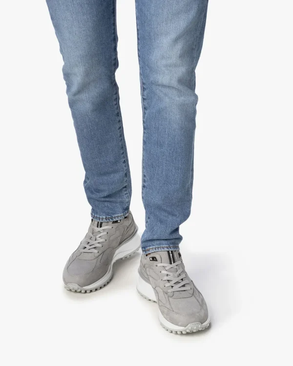 Sneaker>Floris van Bommel Noppi 18.08 Hellgrau