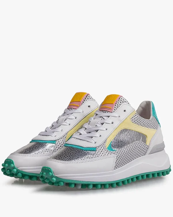 Sneaker>Floris van Bommel Noppi 19.04 Silber