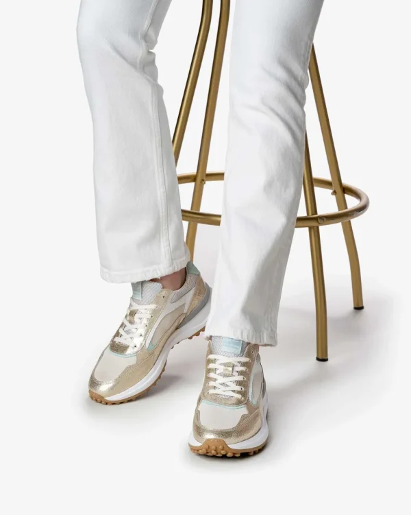 Sneaker>Floris van Bommel Noppi 19.20 Gold